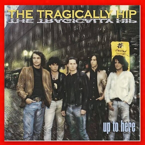 The Tragically Hip Music Band 'Up to Here' T-Shirt! Brand New! - Picture 14 of 16